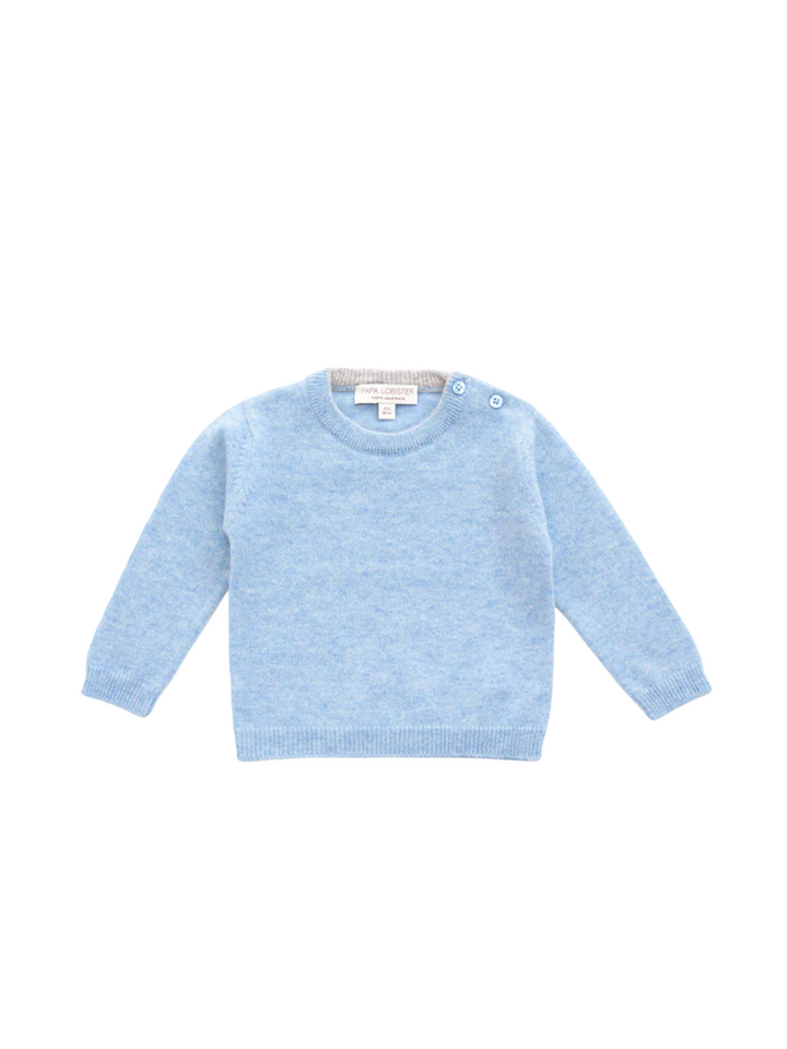 Kaschmirpullover Bob - Hellblau