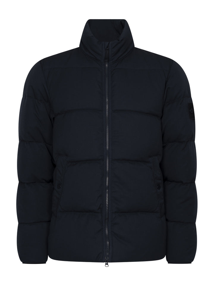 Kompakte Daunenjacke- Navy