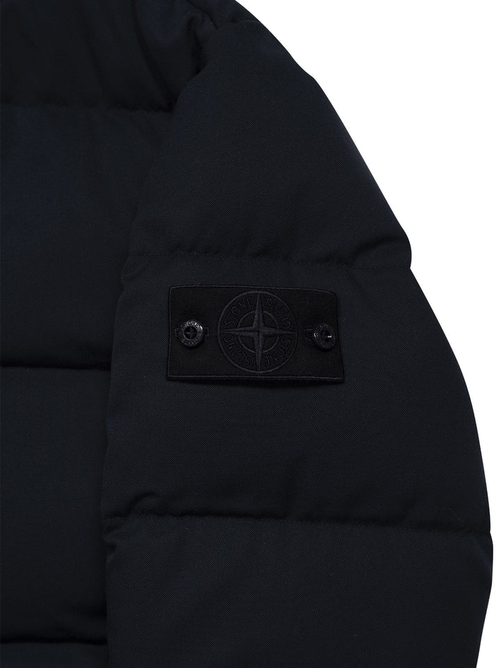 Kompakte Daunenjacke- Navy