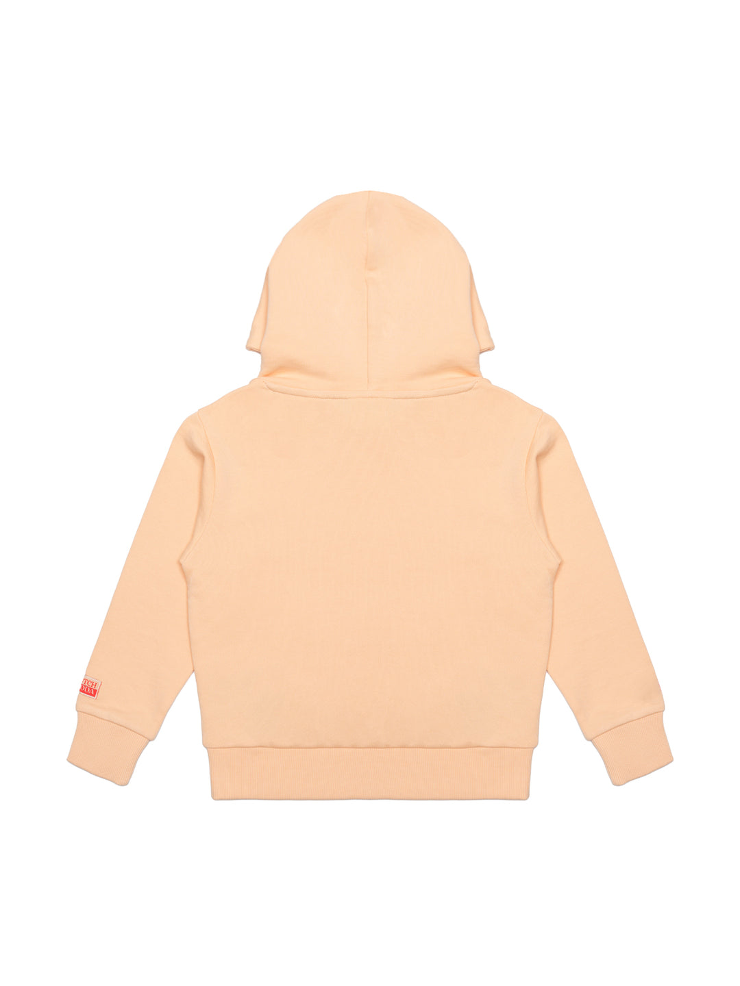 Relaxed Fit Hoodie mit Logo - Peach