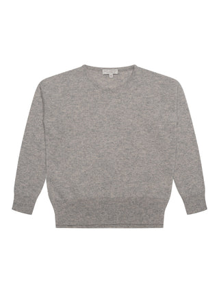 Kaschmirpullover Romy - Hellgrau Mélange