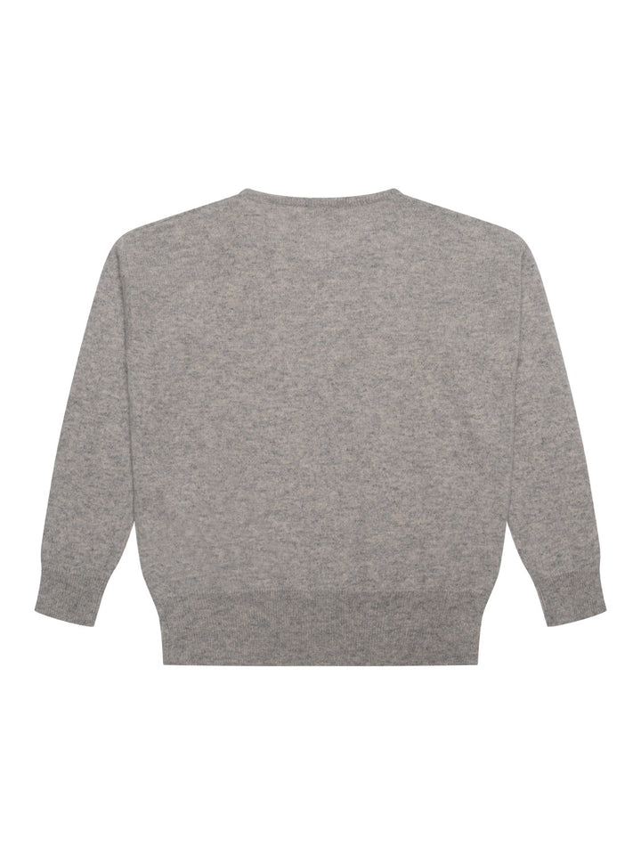 Kaschmirpullover Romy - Hellgrau Mélange