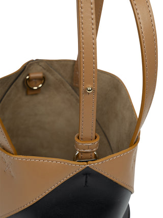 Puzzle Fold Tote Mini Bicolor