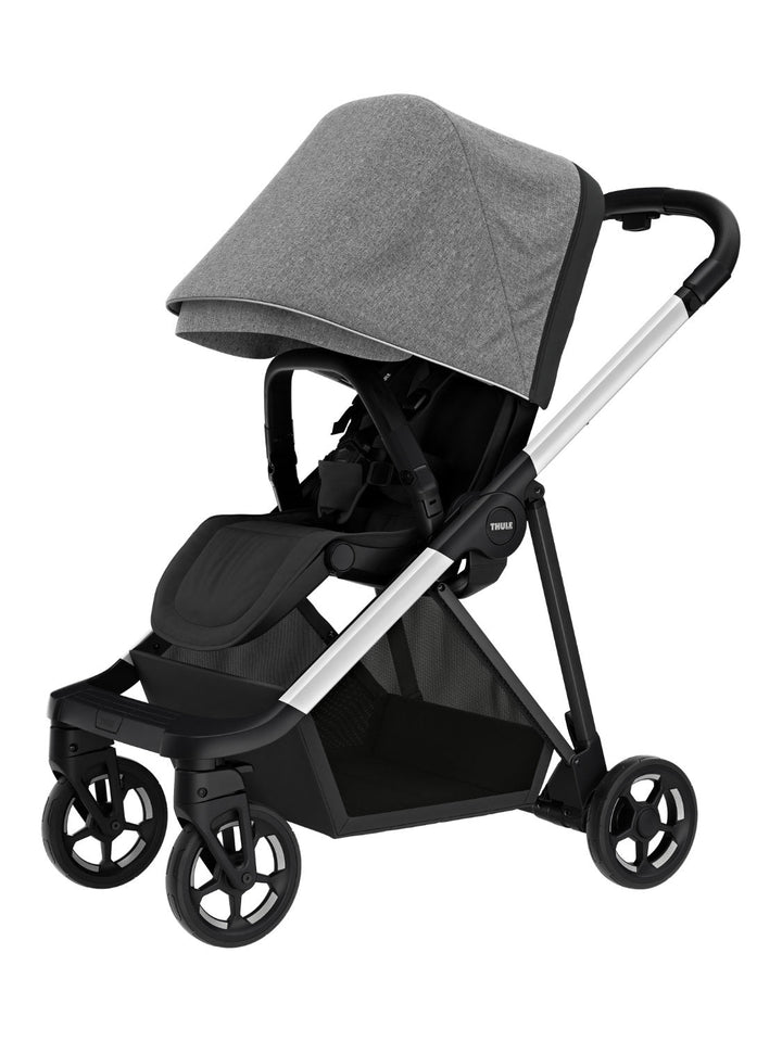 Shine Stadtkinderwagen - Gestell alu Grey Melange