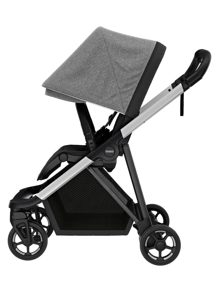 Shine Stadtkinderwagen - Gestell alu Grey Melange