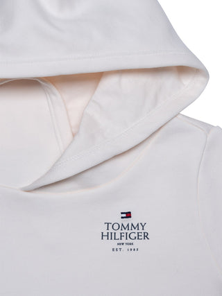 Hoodie mit Logo-Details - Weiß
