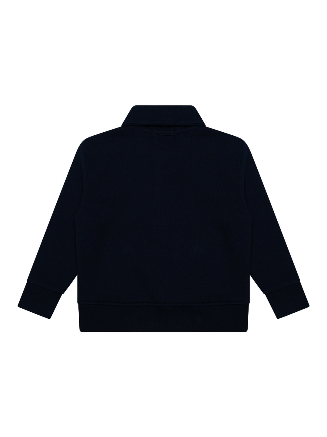 Sweatshirt mit halbem Reißverschluss - Navy