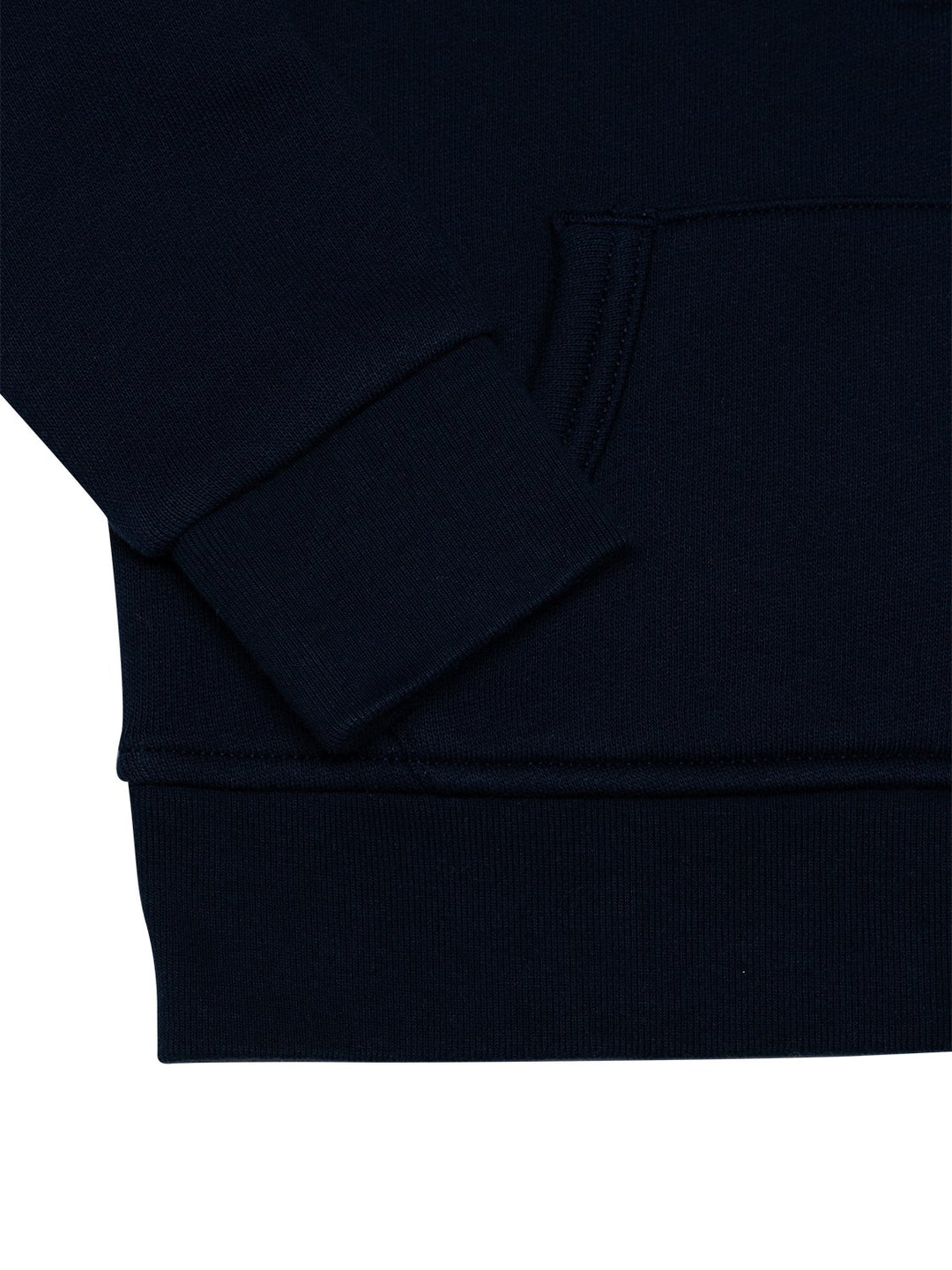 Sweatshirt mit halbem Reißverschluss - Navy