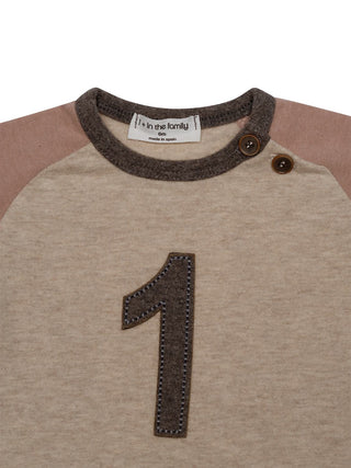 Genar Langarm-T-Shirt - Altrosa