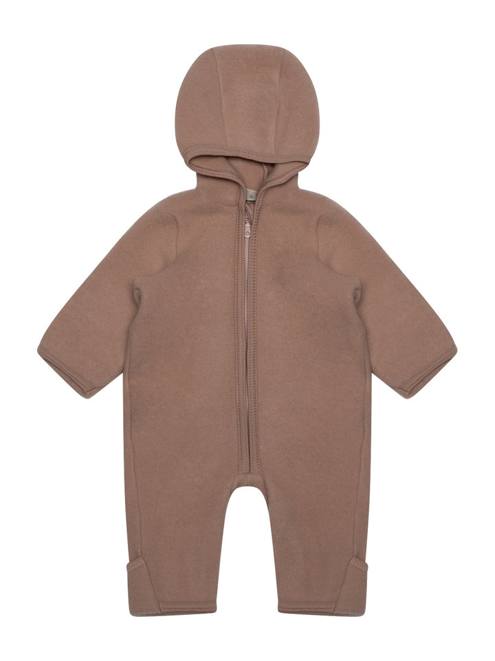 Pram Wollfleece-Overall - Camel