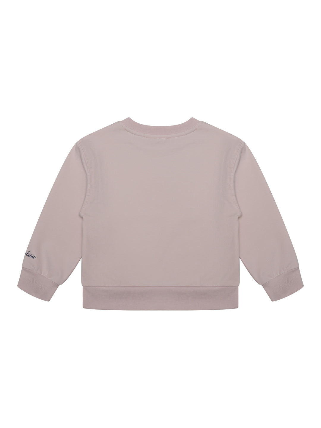 Sweatshirt mit Blüten-Motiv - Hellrosa