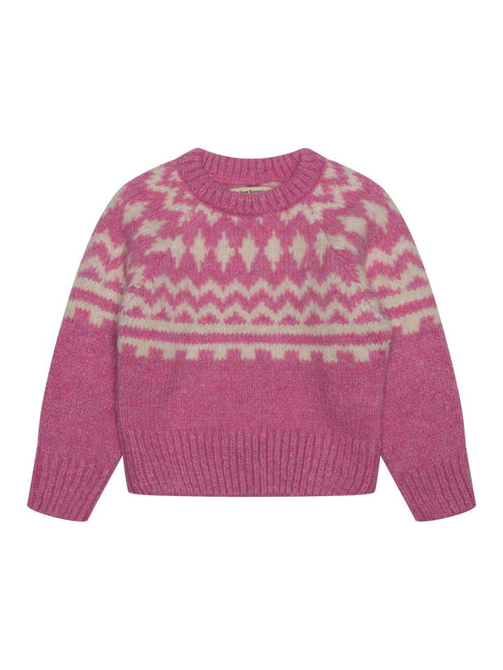 Tirol Strickpullover - Rosa