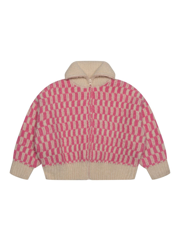 Jane Strickcardigan - Rosa