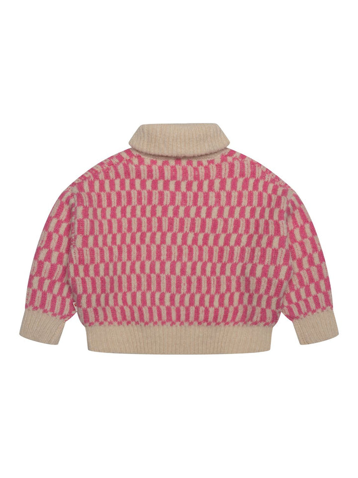 Jane Strickcardigan - Rosa