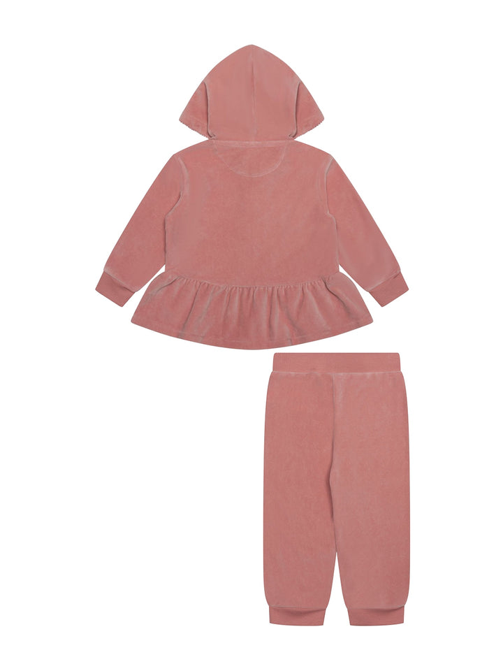 Sweatjacke mit Hose im Set - Rosa