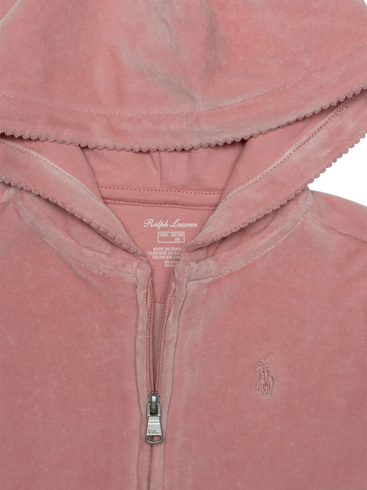 Sweatjacke mit Hose im Set - Rosa