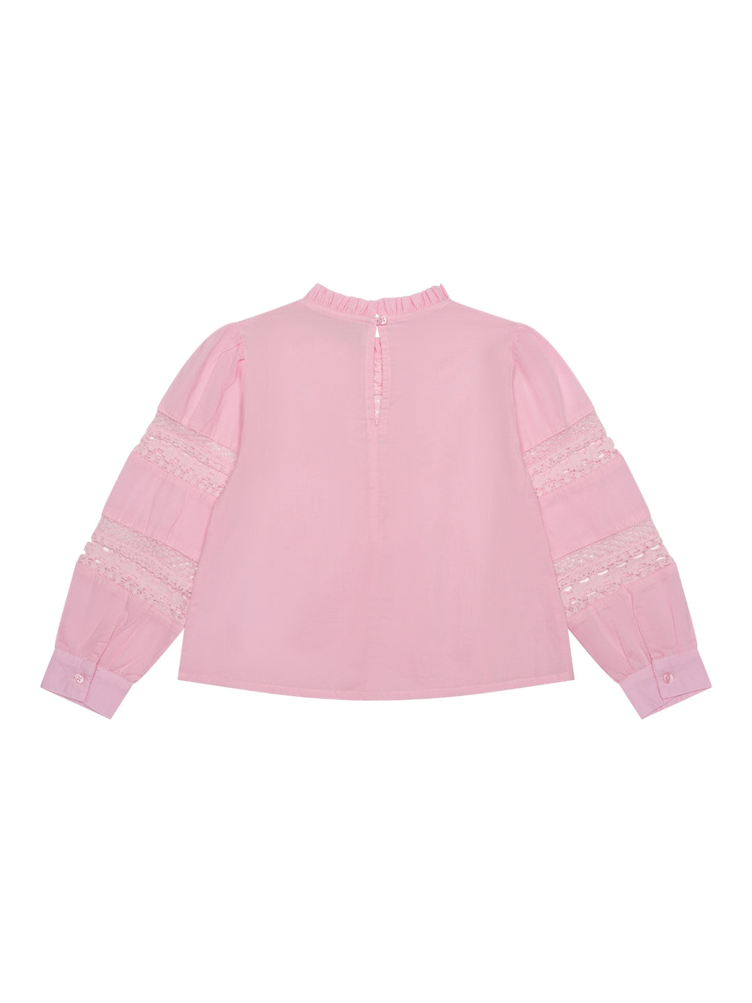 Paris Spitzen-Bluse - Rosa