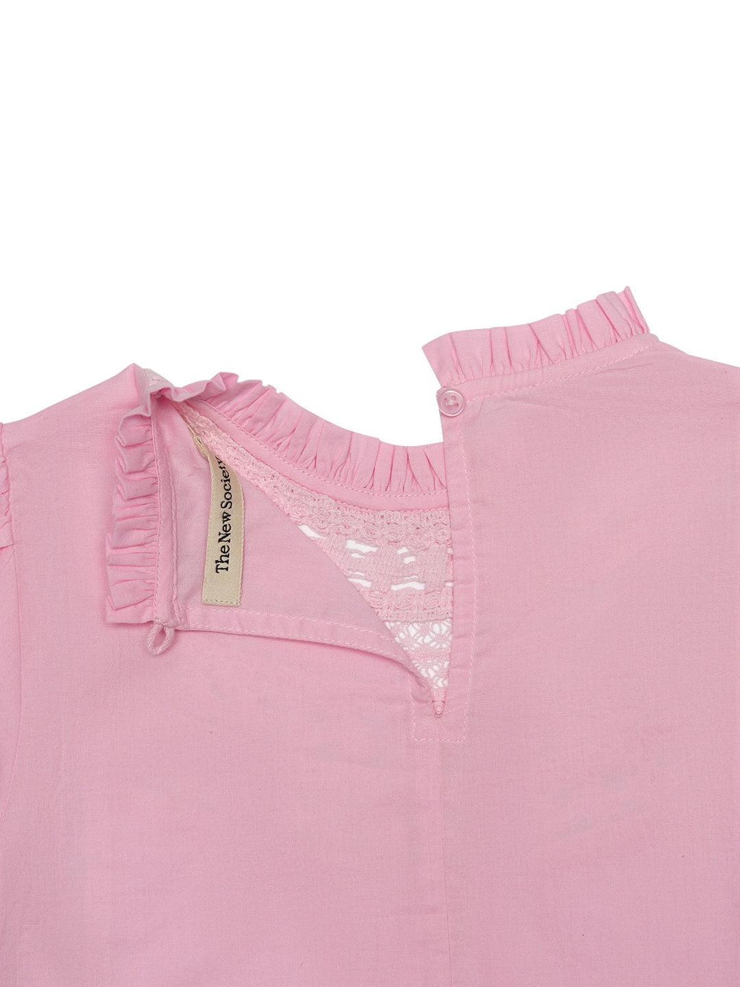 Paris Spitzen-Bluse - Rosa