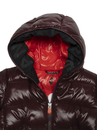 Kate Steppjacke mit Kapuze - Violett