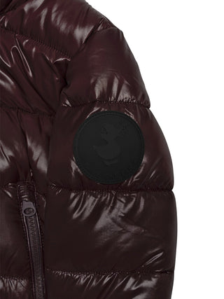 Kate Steppjacke mit Kapuze - Violett