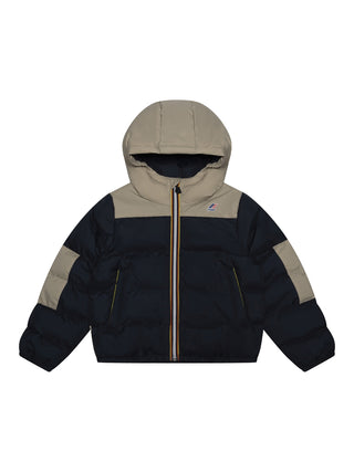 Le Vrai 3.0 Steppjacke Claude Heavy Warm - Marine/Beige