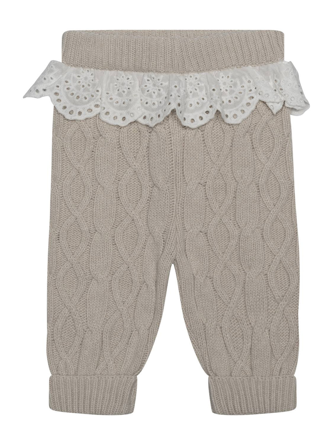 Reykjavik Strick-Set aus Cardigan und Hose - Beige