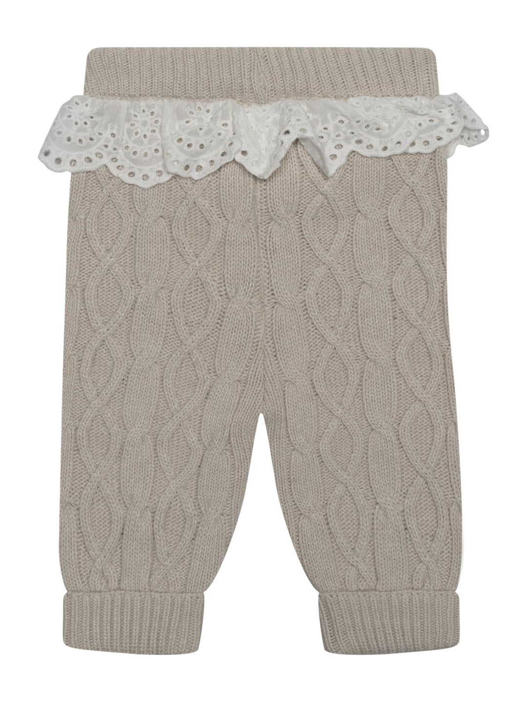 Reykjavik Strick-Set aus Cardigan und Hose - Beige