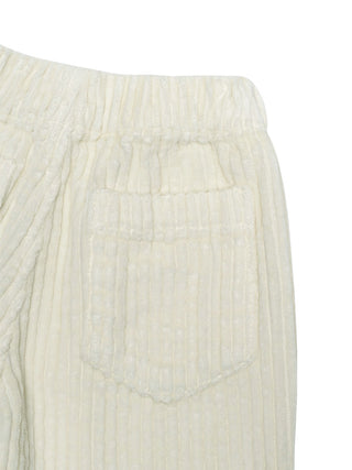 Selfoss Hose aus Samtcord - Creme