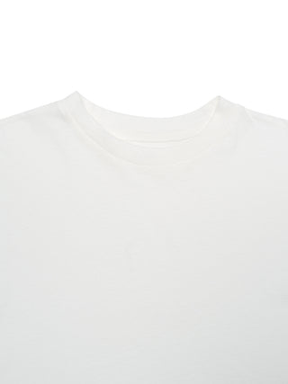 Kurzarm-T-Shirt - Weiß