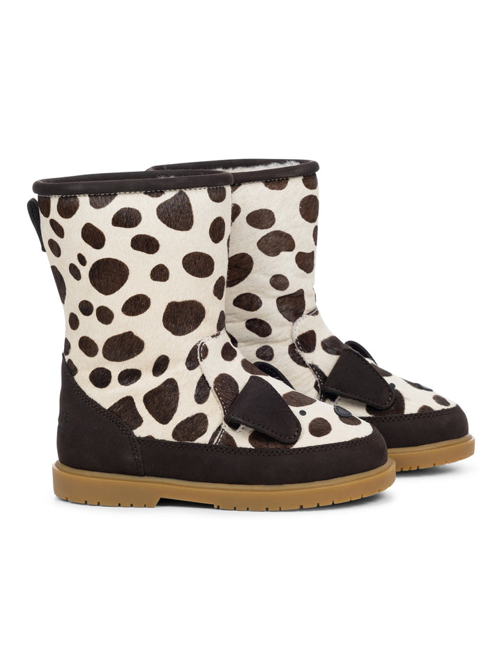 Wadudu Exclusive Boots - Dalmatiner - Spotted Cow Hair