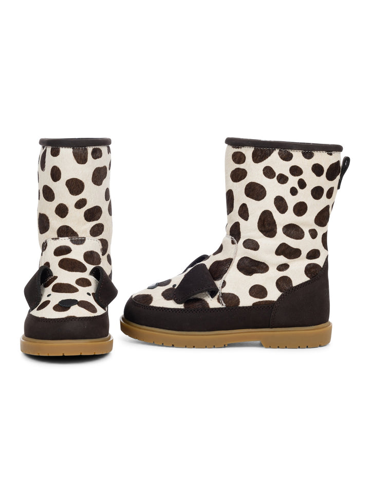 Wadudu Exclusive Boots - Dalmatiner - Spotted Cow Hair