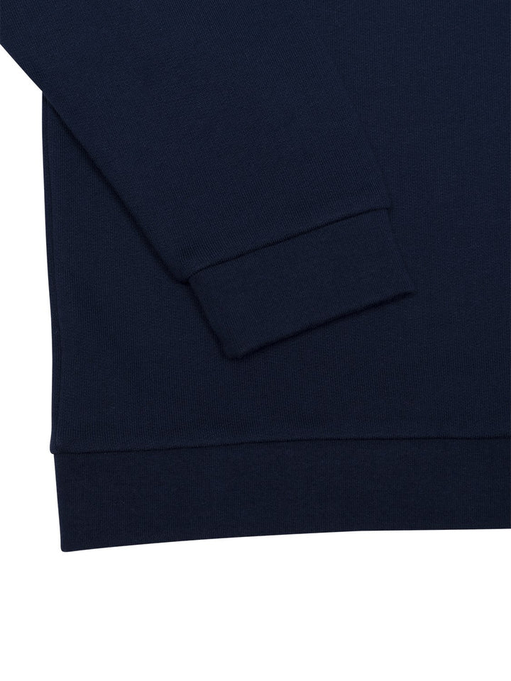 Sweatshirt mit Logo - Navy