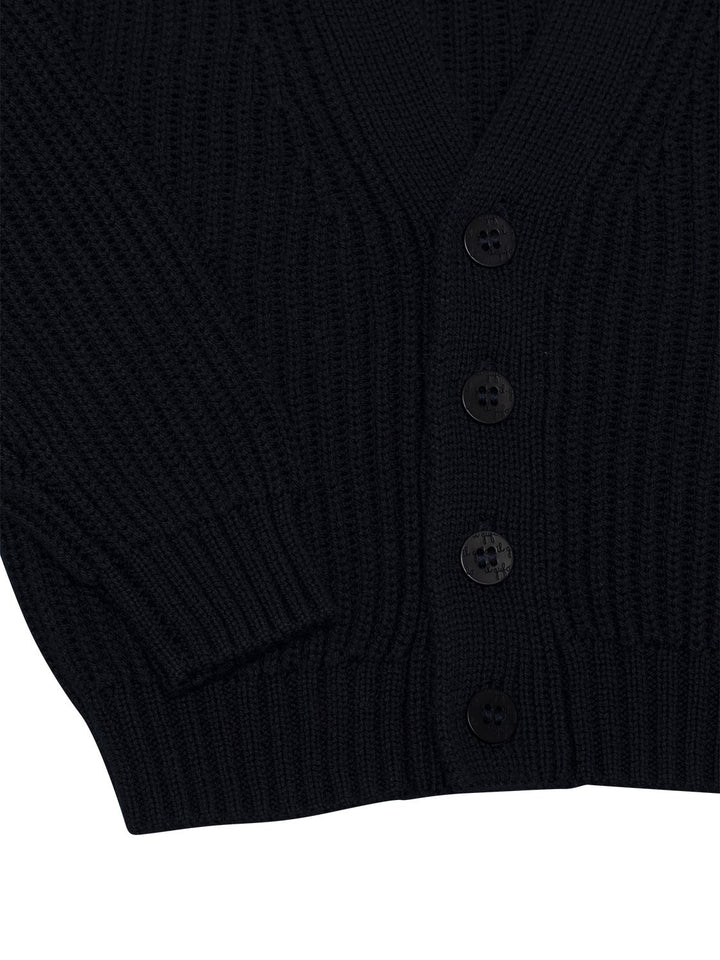 Cardigan mit V-Ausschnitt - Navy