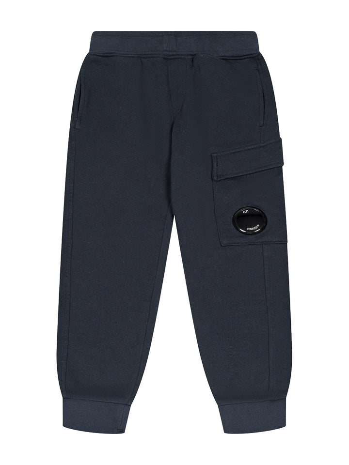 Sweathose mit Linsen-Detail - Navy