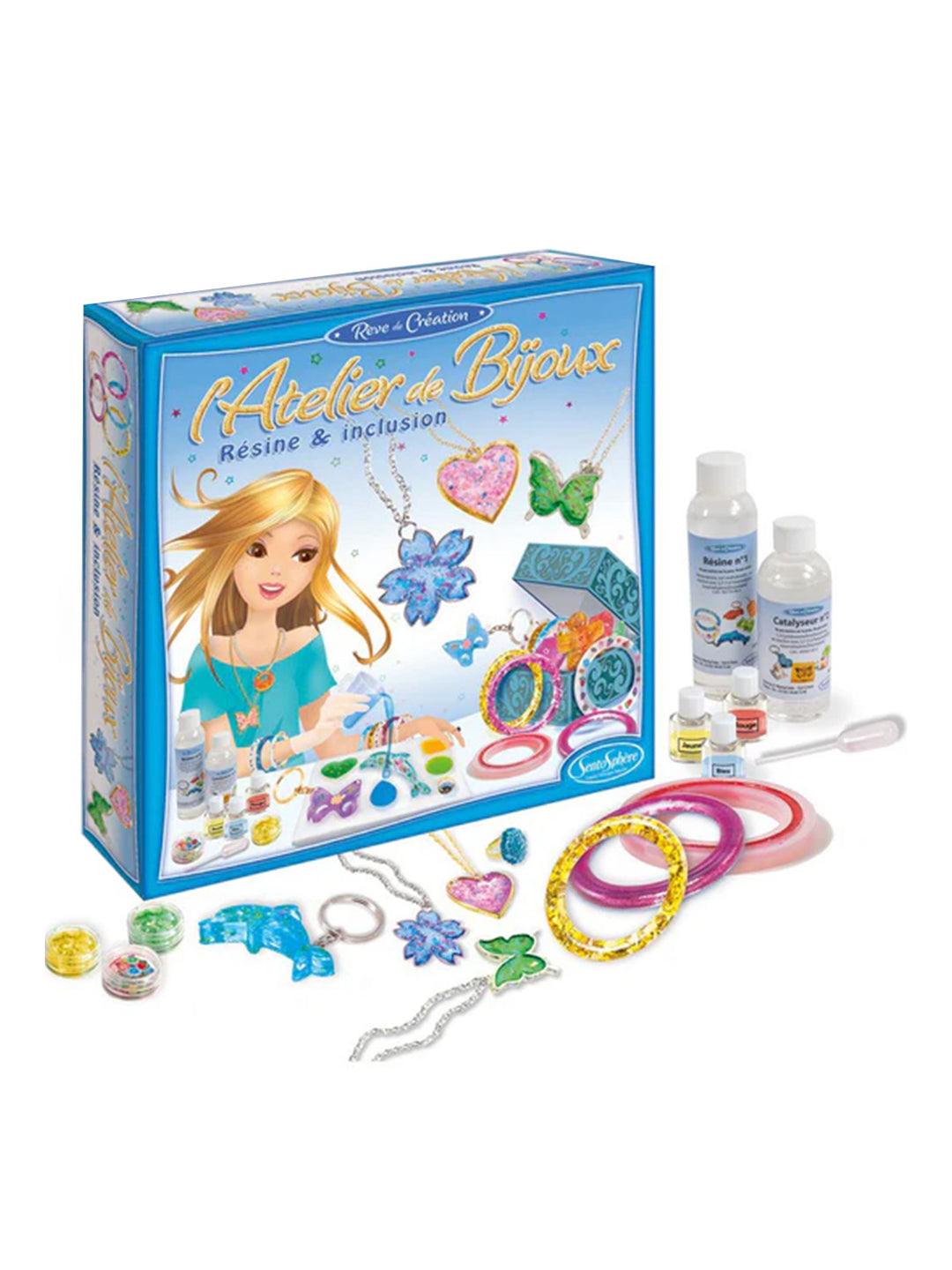 Atelier Resine Bijoux - Schmuckbastelset für Kinder