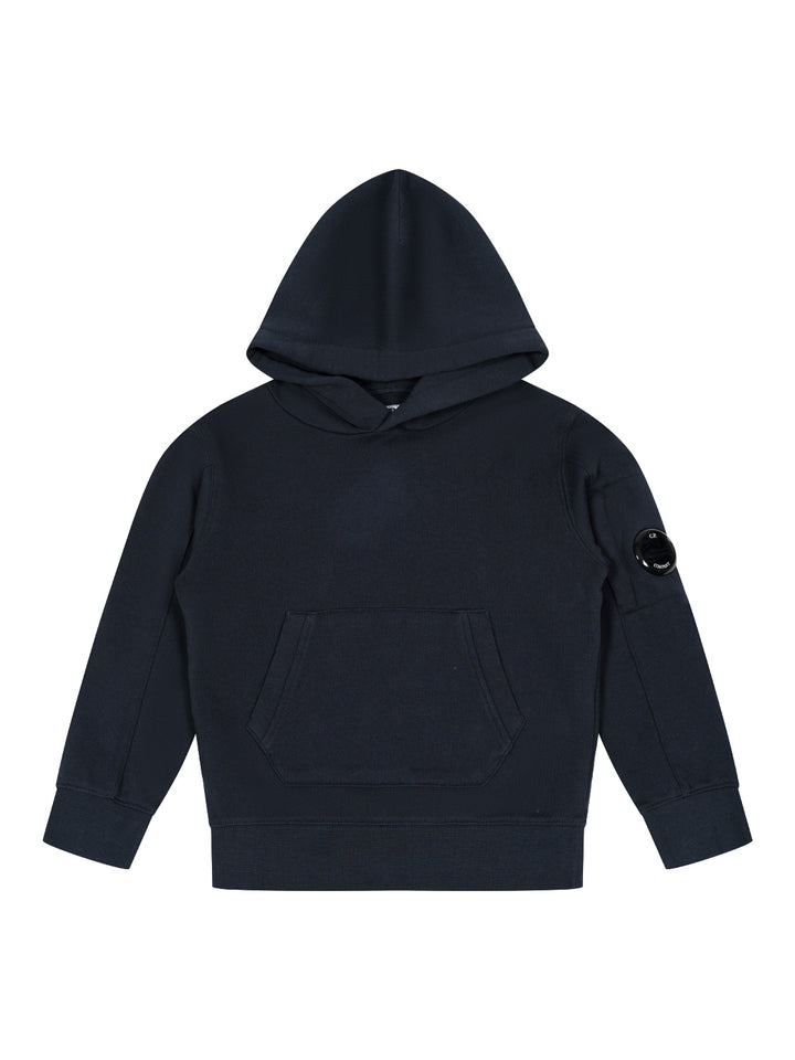 Hoodie mit Linsen-Detail - Navy