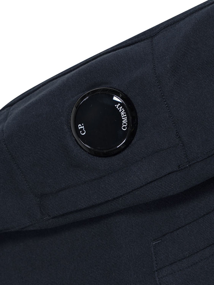 Hoodie mit Linsen-Detail - Navy