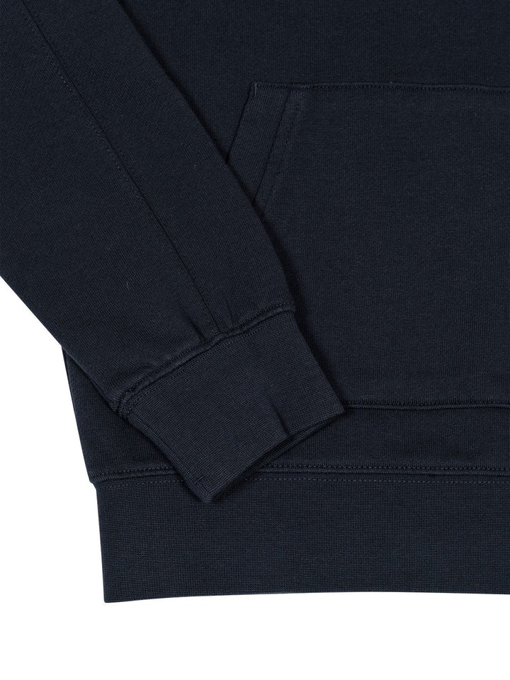 Hoodie mit Linsen-Detail - Navy