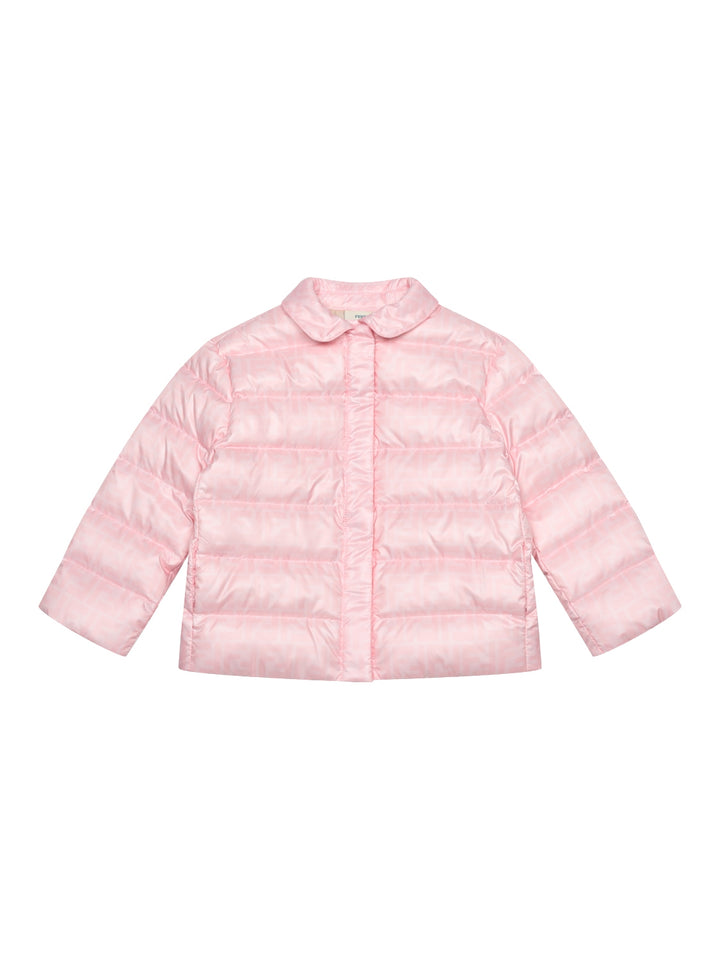 Steppjacke mit FF-Logo - Rosa