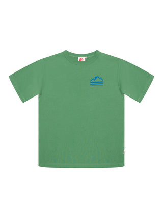Silas OZ T-Shirt Mountain - Grün