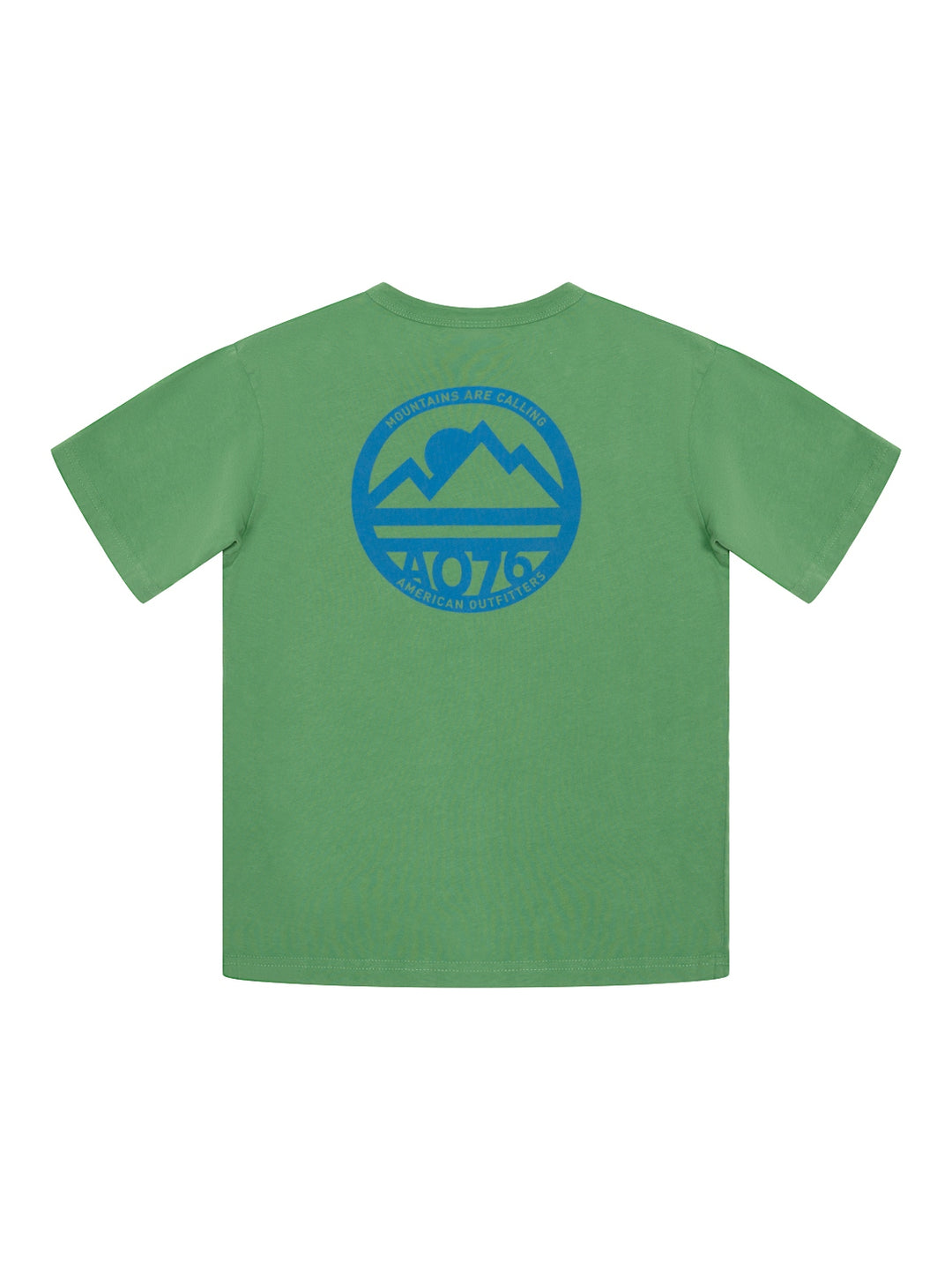 Silas OZ T-Shirt Mountain - Grün