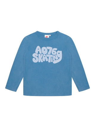 Mathew T-Shirt Skating - Blau