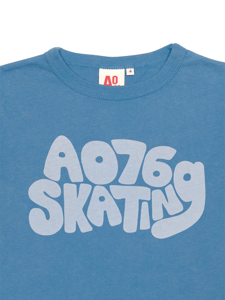 Mathew T-Shirt Skating - Blau