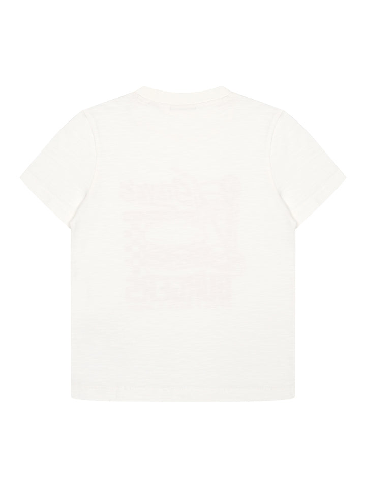 Relaxed Fit Artwork T-Shirt - Creme