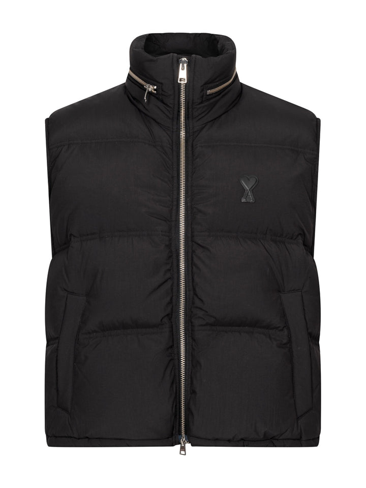 Loose Sleeveless Down Jacket