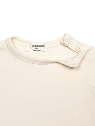 Noelle T-Shirt aus Bio-Baumwolle - Ecru
