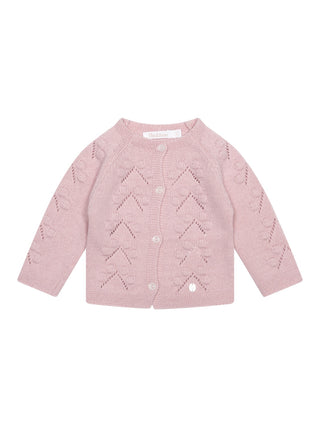 Strickjacke - Rosa
