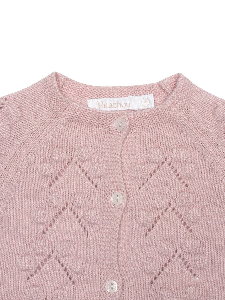 Strickjacke - Rosa