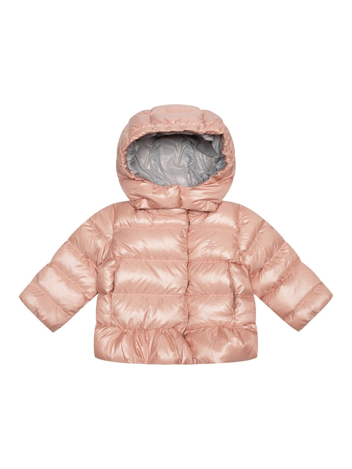 Daunenjacke aus recyceltem Nylon - Rosa