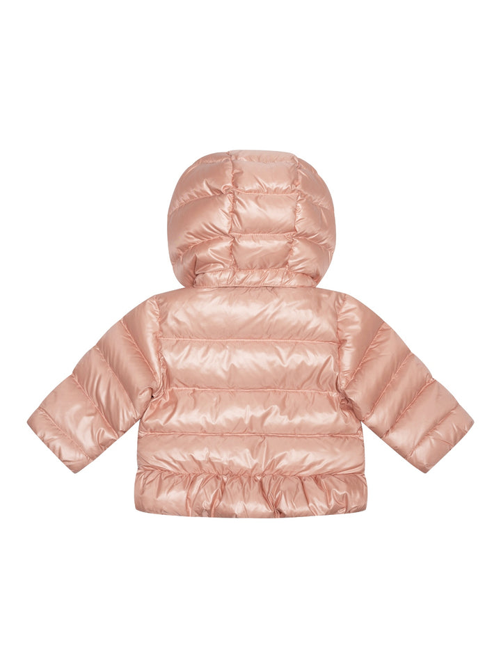 Daunenjacke aus recyceltem Nylon - Rosa